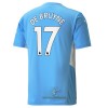 Officiële Voetbalshirt Manchester City Kevin De Bruyne 17 Thuis 2021-22 - Heren